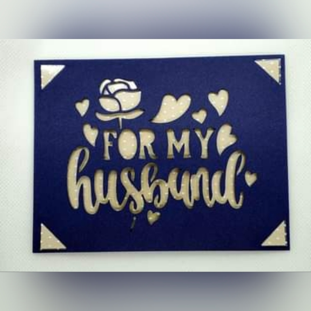 For My Husband Card